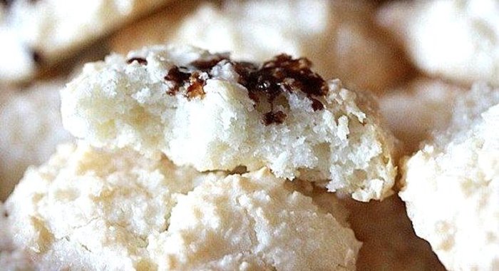 Воздушное кокосового печенья