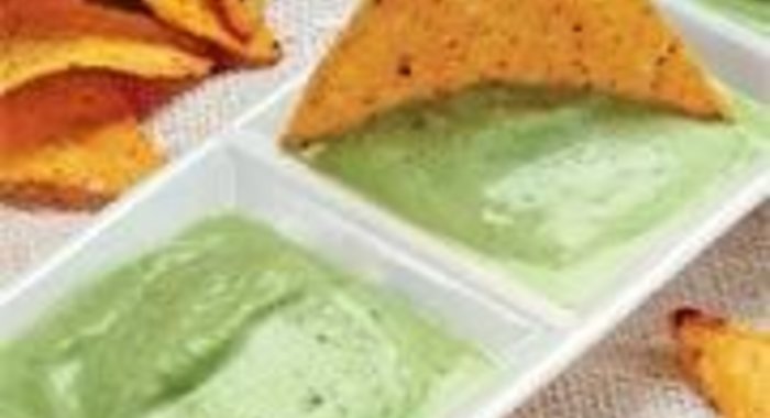 Мусс из брынзы и шпината