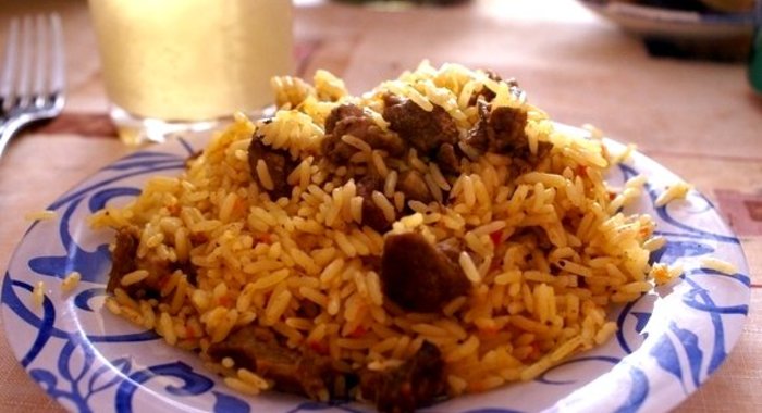 Плов в утятнице