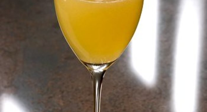 Виноградный энергетический пунш с шампанским