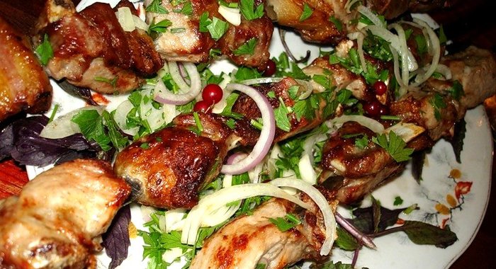 Шашлык по-кавказски