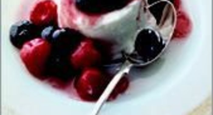 Суфле из консервированных ягод