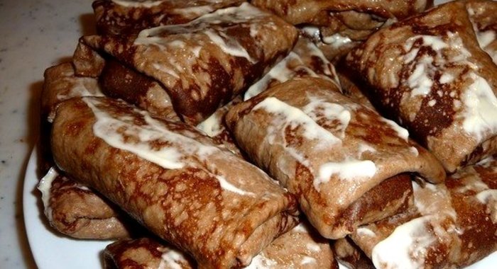 Блины из печени