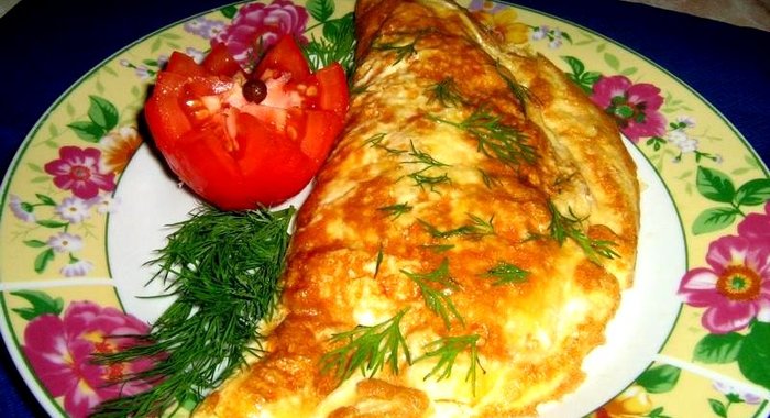 Омлет с начинкой