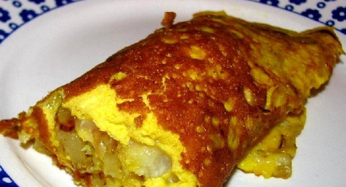 Омлет с сыром