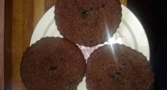 Пирог на чае в виде кексов