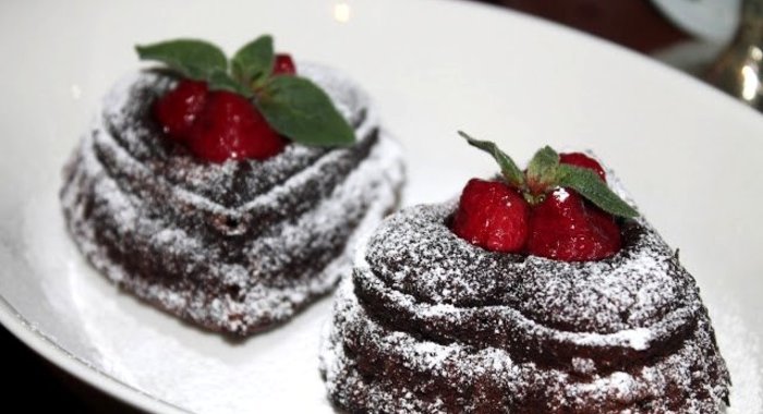 Пирожное в микроволновке