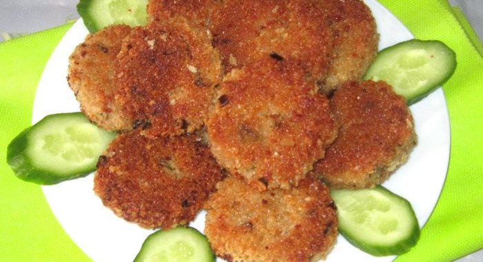 Постные котлеты из овсяной крупы