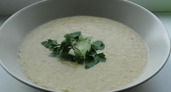 Суп пюре из кабачков