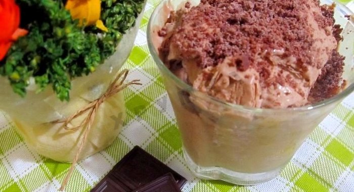 Домашнее шоколадное мороженое