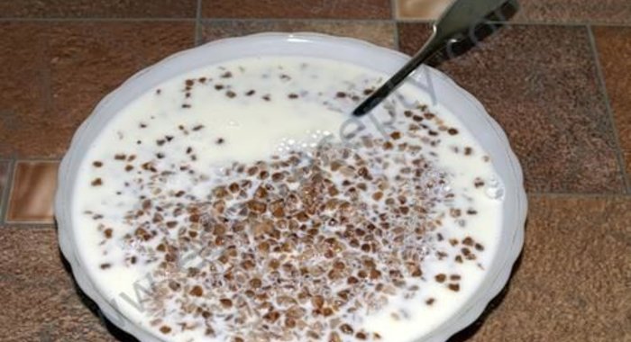 Гречневая каша с молоком