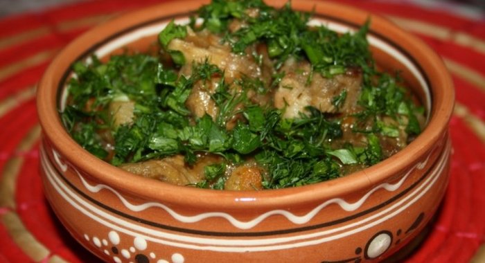 Жаркое с бараниной и картофелем