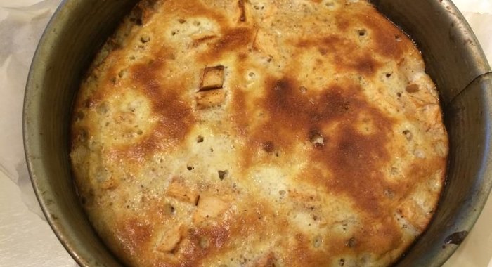 Диетическая Фитнес шарлотка