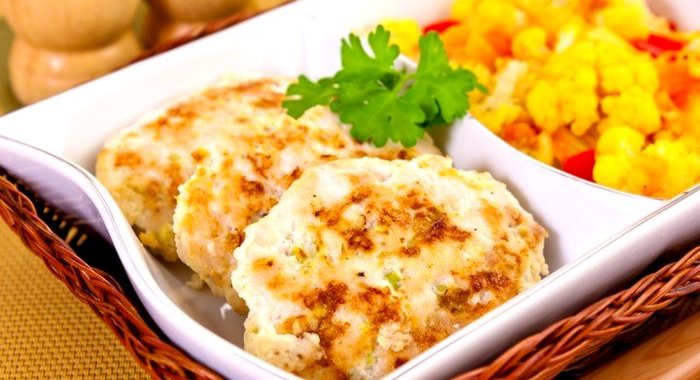 Котлетки из куриного филе