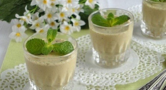 Мусс из белого шоколада