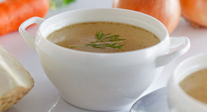 Мясной диетический бульон в мультиварке