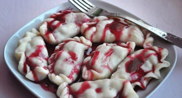 Вареники с вареньем