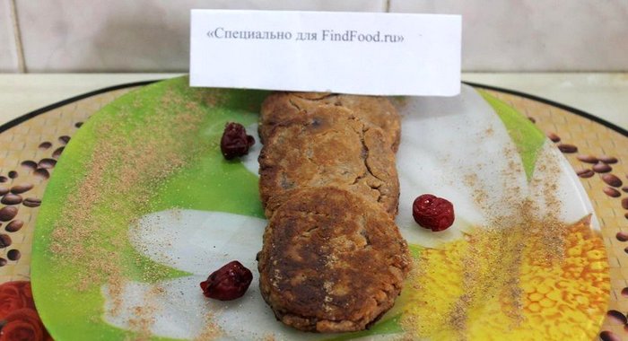 Сырники шоколадные с вишней