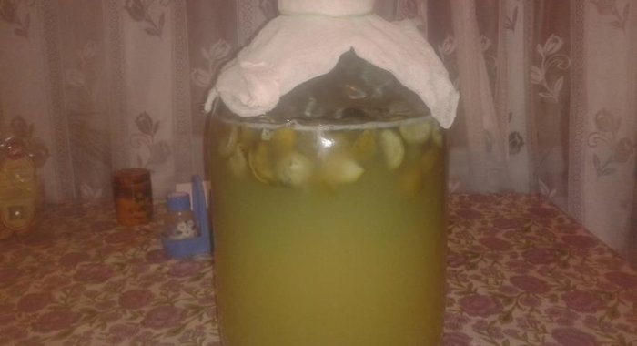 Вино из грецкого ореха