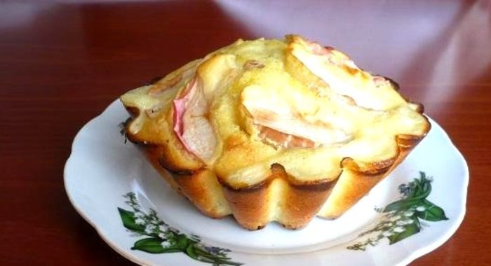 Кукурузный лайт кекс