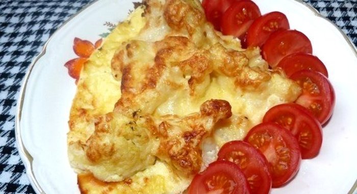 Цветная капуста с сыром в мультиварке