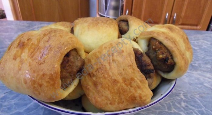 Булка с котлетой Ностальгия