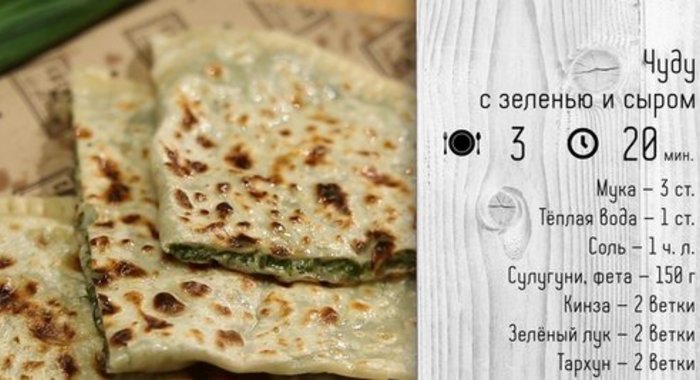 Рецепт дагестанских лепешек чуду