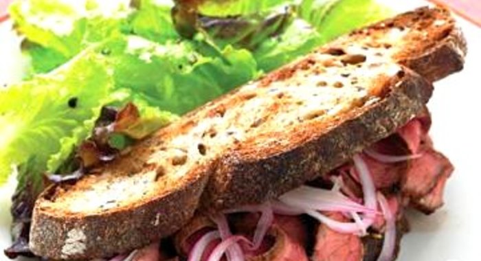 Сэндвичи со стейком и луком