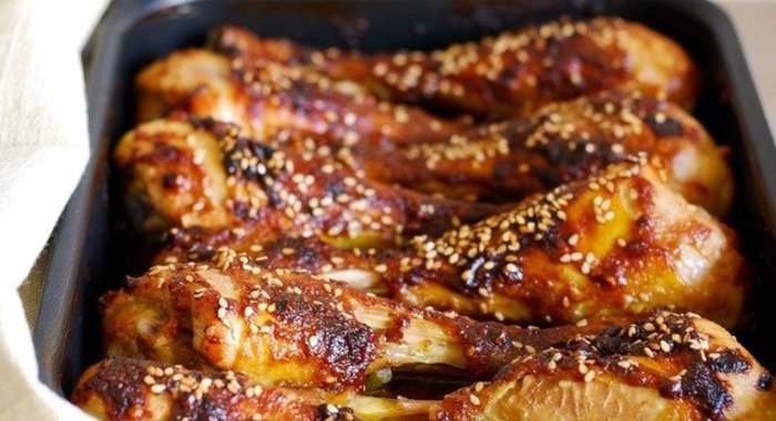 Куриные ножки в маринаде