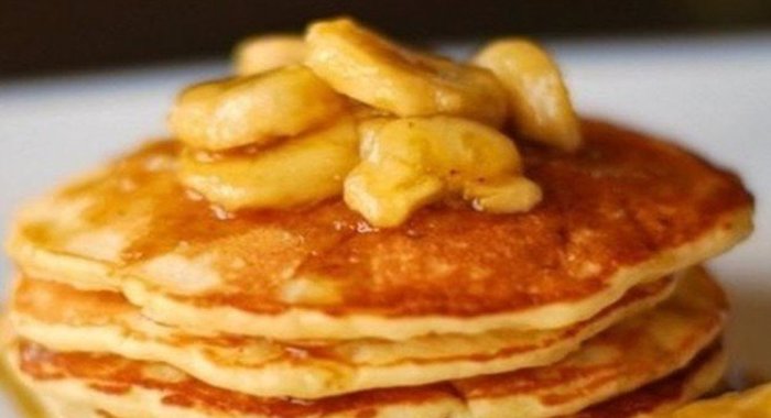 Орехово-банановые блинчики