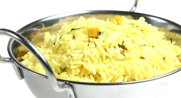 Рис с лимоном и мятой