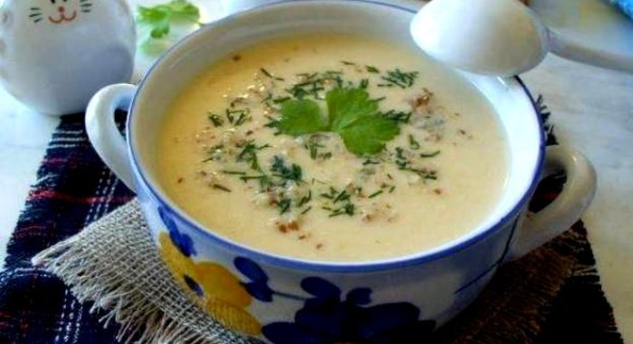 Суп-пюре из курицы