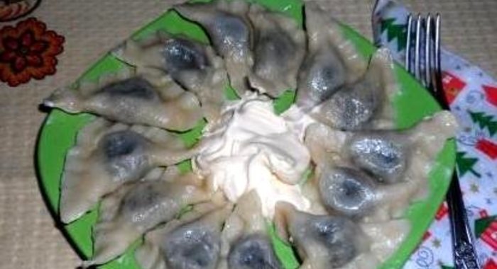 Вареники с маком