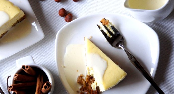 Ванильный чизкейк