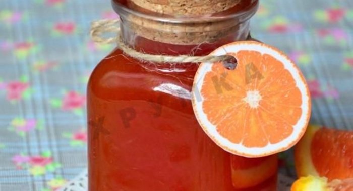 Апельсиновый джем в микроволновке