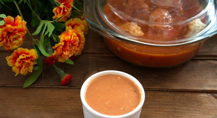 Соус к тефтелям со сметаной