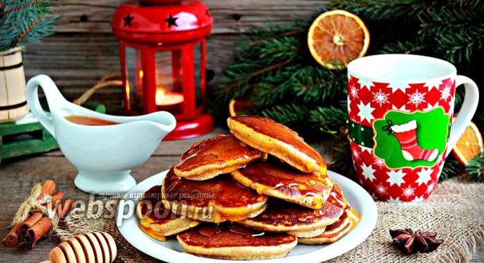 Пряничные оладьи