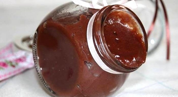 Шоколадный крем с бананом