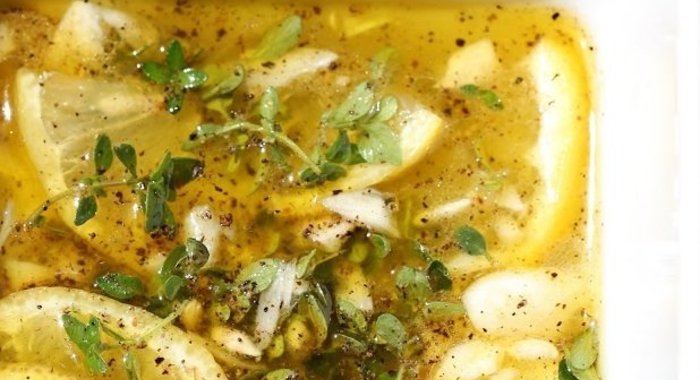 Маринад с лимоном для шашлыка