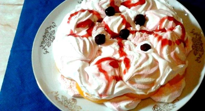 Торт из зефира