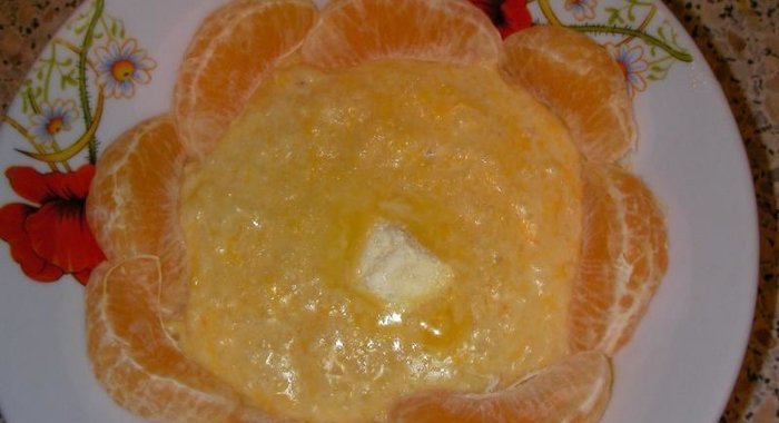 Тыквенная каша с пшеном