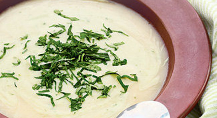 Картофельный суп-пюре с цветной капустой