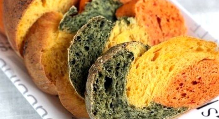 Трехцветный хлеб