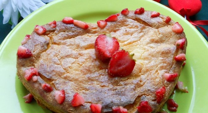 Запеканка из творога Сердечная