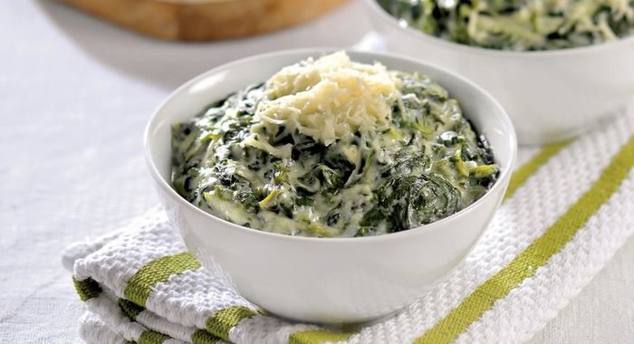 Каша из шпината