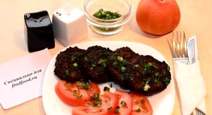 Печеночные оладьи