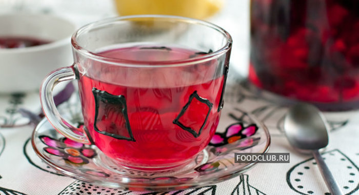 Напиток из базилика с лимоном