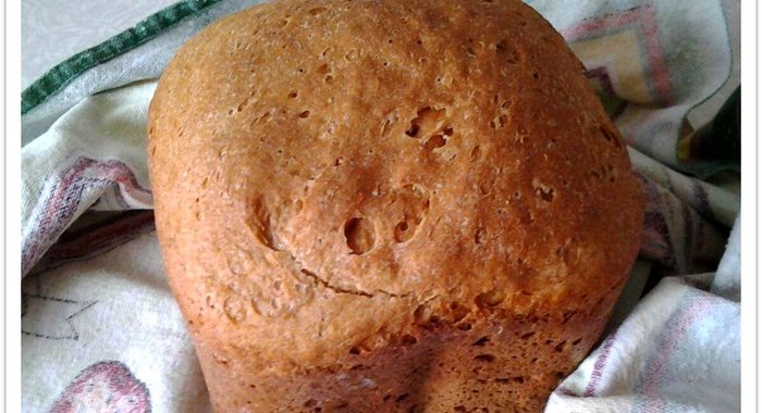 Ржано-пшеничный хлеб в хлебопечке