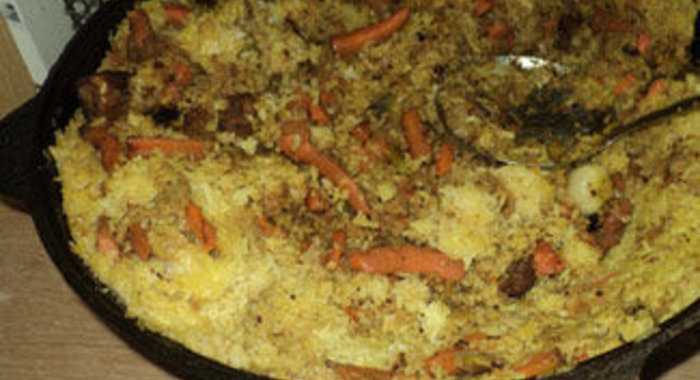 Плов на открытом огне