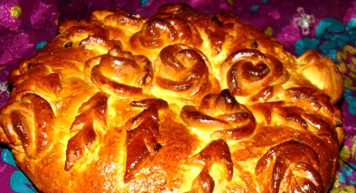 Пасхальный каравай
